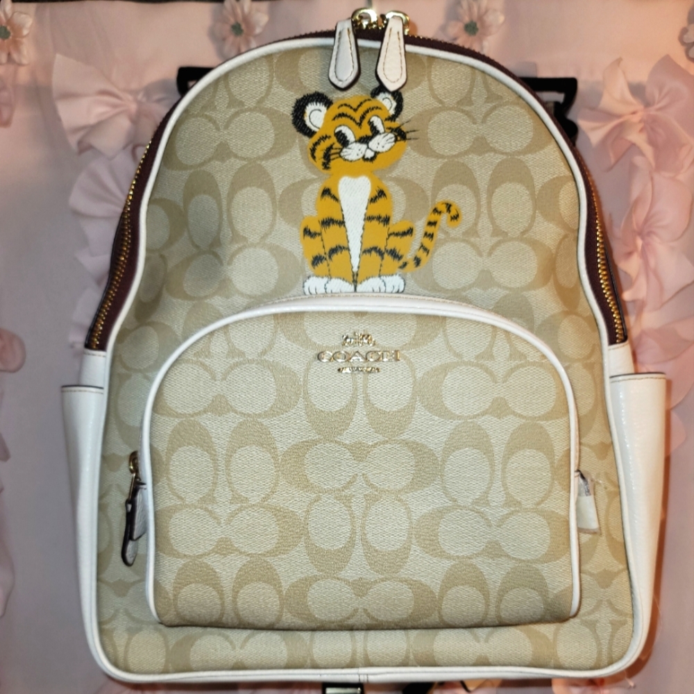 Authentic Coach "Year of the Tiger" Backpack